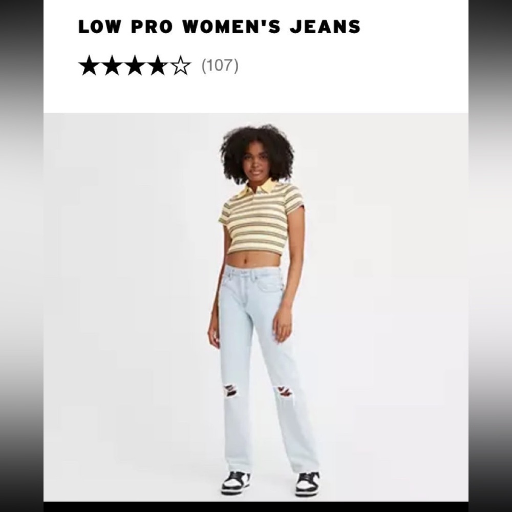Levi’s low pro women jeans